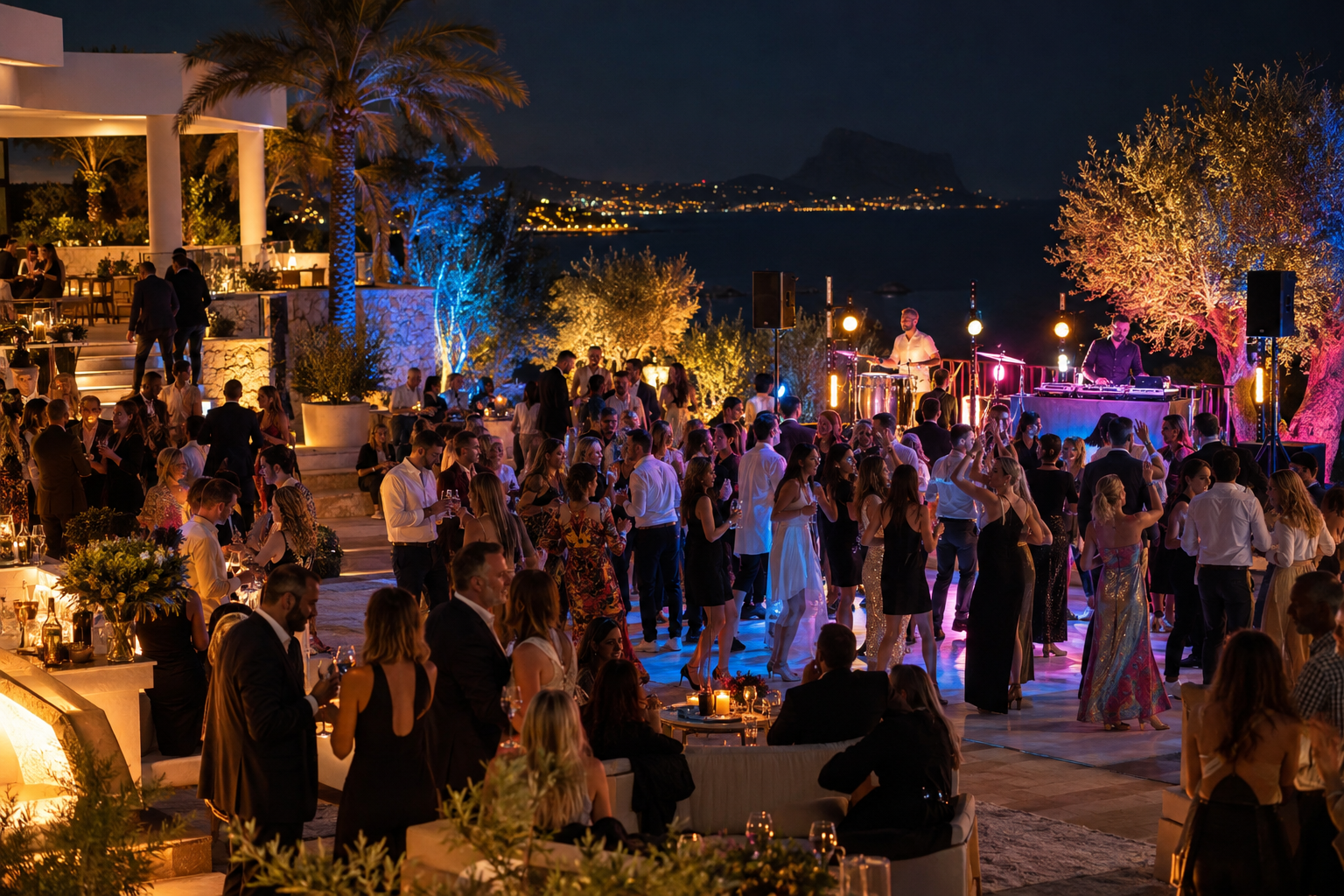 Large private events